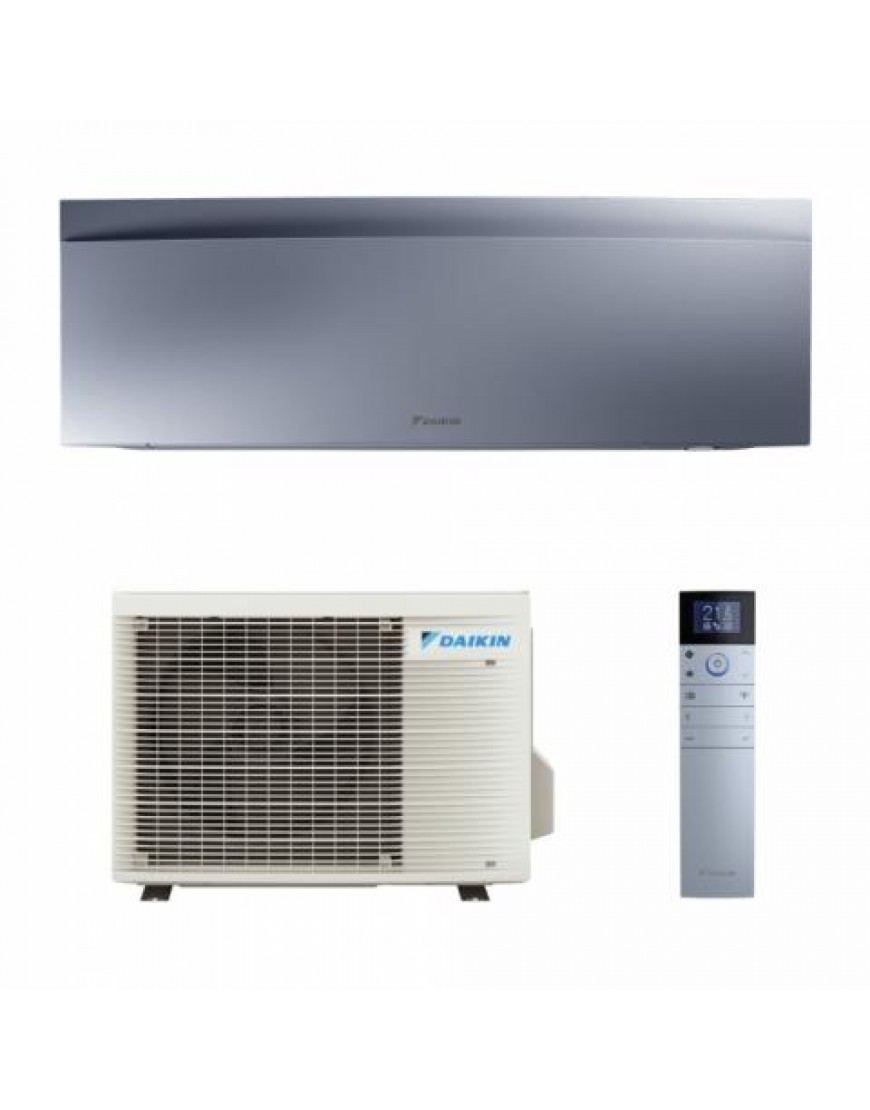 Emura-argintiu-complet-1.jpg Aparat de aer conditionat Daikin Emura Bluevolution FTXJ35AS-RXJ35A Inverter 12000 BTU Silver - imagine 1