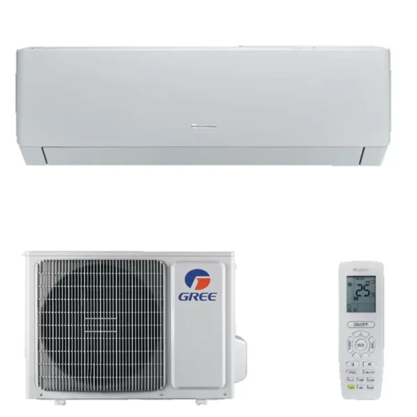 Aparat de aer conditionat Gree Pulsar, 12000 BTU, Wi-Fi, Clasa A++, Inverter + Kit instalare inclus, Flux de aer 3D, Auto-curatare, Dezghetare Inteligenta, Racire, Incalzire